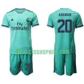 Real Madrid ASENSIO 20 Bambino Maglia Terza 2019/2020 Manica Corta (+ Pantaloncini)